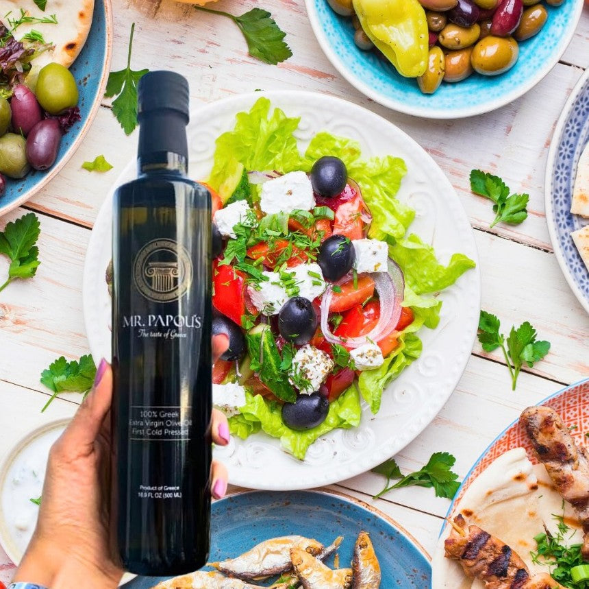 Mr. Papou's 500 ml Bottle Authentic Extra Virgin Olive Oil