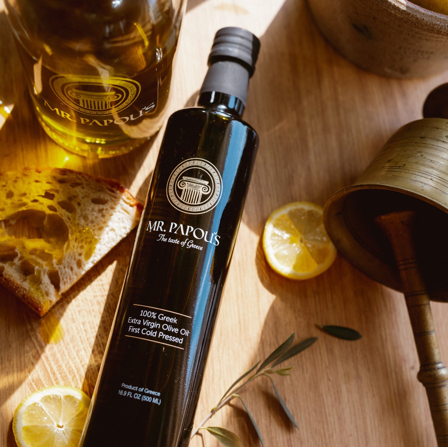 Mr. Papou's 500 ml Bottle Authentic Extra Virgin Olive Oil