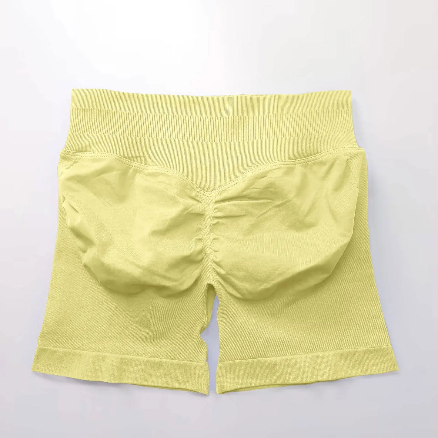NCLAGEN Seamless Shorts 4.5" Gym Shorts Woman Scrunch Butt Fitness Sports Short Workout Seamless Leggings Running Yoga bottoms