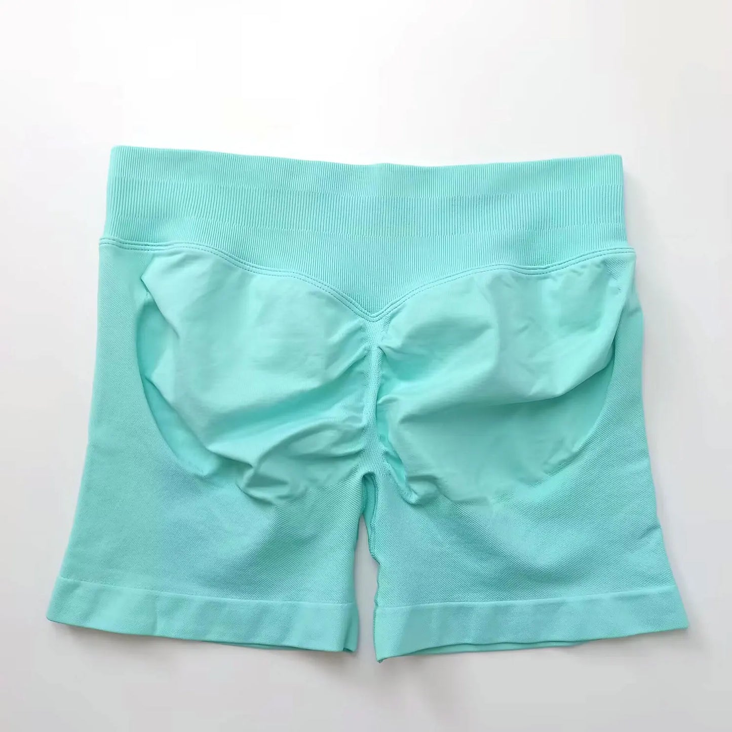 NCLAGEN Seamless Shorts 4.5" Gym Shorts Woman Scrunch Butt Fitness Sports Short Workout Seamless Leggings Running Yoga bottoms