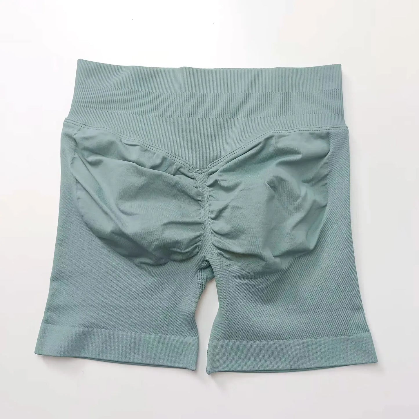 NCLAGEN Seamless Shorts 4.5" Gym Shorts Woman Scrunch Butt Fitness Sports Short Workout Seamless Leggings Running Yoga bottoms