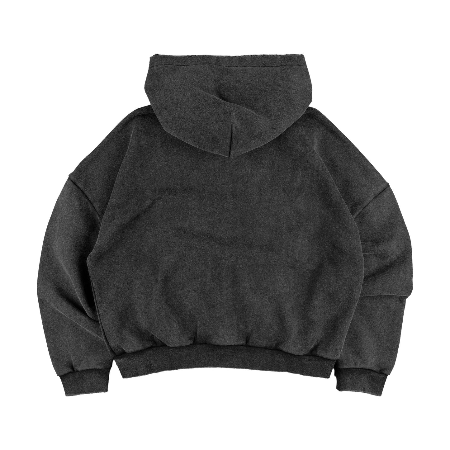 Common Hype Varsity Zip Up Hoodie Black